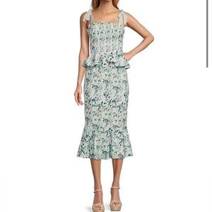 Antonio Melani x Born on Fifth Pippa Fit and Flare Peplum Dress